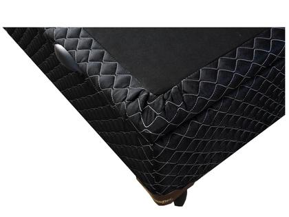 Imagem de Cama Box Com Baú Casal + Colchão de Mola 