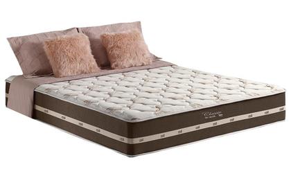 Imagem de Cama Box Com Baú Casal + Colchão De Molas - Anjos - Superlastic 138cm