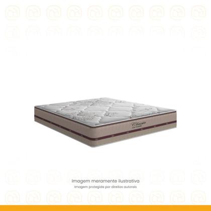 Imagem de Cama Box Com Baú Viúva + Colchão De Molas Ensacadas - Anjos - Classic - 128x188x64cm
