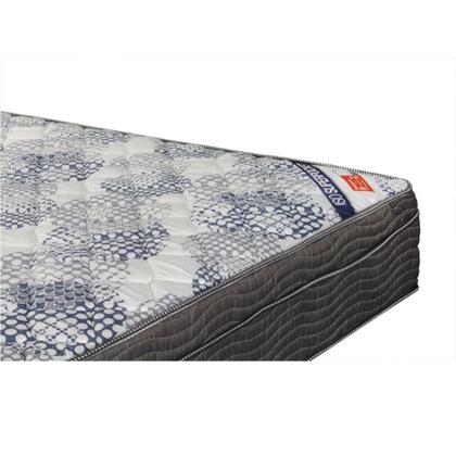 Imagem de Cama Box Com Baú Viúva + Colchão De Molas Ensacadas - Ortobom - iso SuperPocket 128cm - Marrom