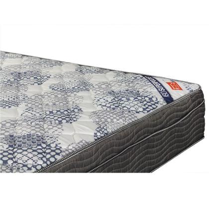 Imagem de Cama Box Com Baú Viúva + Colchão De Molas Ensacadas - Ortobom - ISO SuperPocket - 128x188x67cm