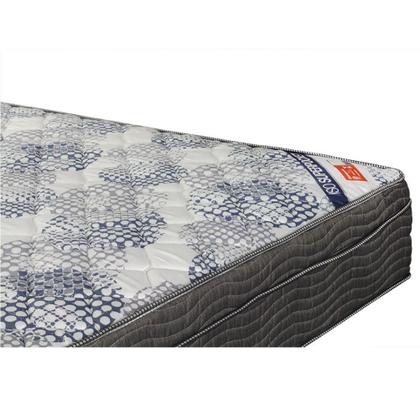 Imagem de Cama Box Com Baú Viúva + Colchão De Molas Ensacadas - Ortobom - ISO SuperPocket - 128x188x67cm