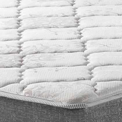 Imagem de Cama Box Com Baú Viúva Preto + Colchão Molas Ensacadas Miami 128x188x64cm