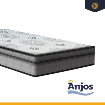 Imagem de Cama Box com Colchão de Espuma D33 Pillow In Anjos Ortosleep Solteiro 78 cm