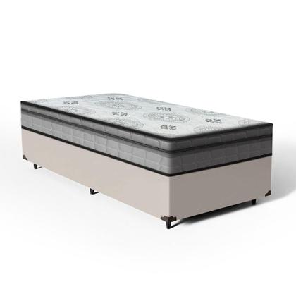 Imagem de Cama Box com Colchão de Espuma D33 Pillow In Anjos Ortosleep Solteiro 78 cm