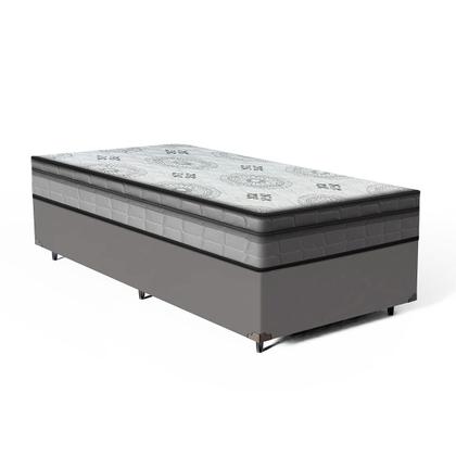 Imagem de Cama Box com Colchão de Espuma D33 Pillow In Anjos Ortosleep Solteiro King 96 cm