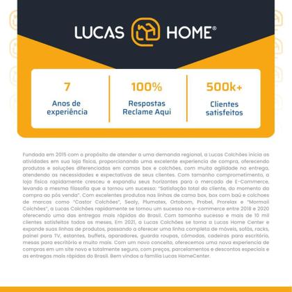 Imagem de Cama Box com Colchão de Espuma D33 Pillow In Anjos Ortosleep Solteiro King 96cm