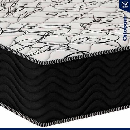 Imagem de Cama Box com Colchão de Espuma D45 Pillow In Anjos OrtoConfort Auxiliar de Molas Unique Solteiro 88 cm
