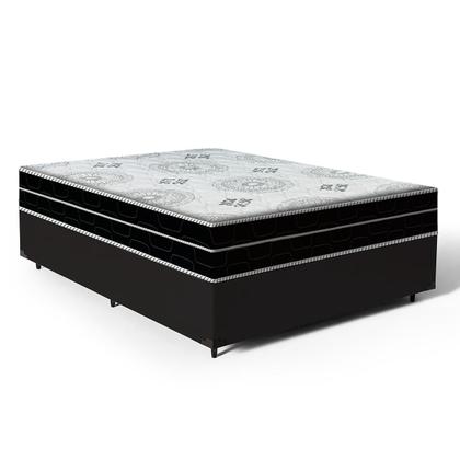 Imagem de Cama Box com Colchão de Espuma D45 Pillow In Anjos OrtoConfort Casal 138 cm