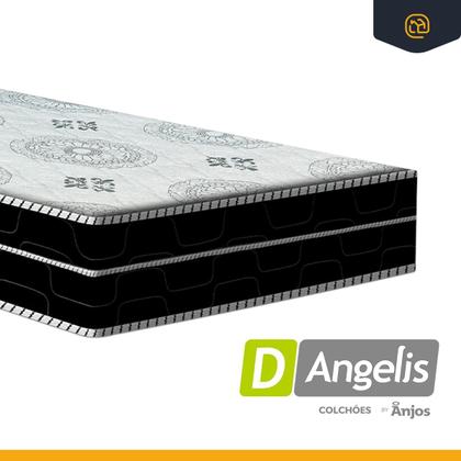 Imagem de Cama Box com Colchao de Espuma D45 Pillow In Anjos OrtoConfort com Auxiliar de Espuma Unique Solteiro 88 cm