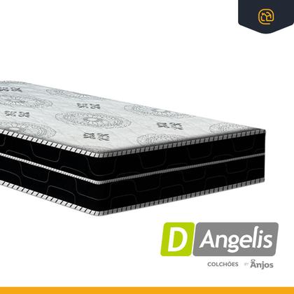 Imagem de Cama Box com Colchão de Espuma D45 Pillow In Anjos OrtoConfort com Auxiliar de Espuma Unique Solteiro 88 cm