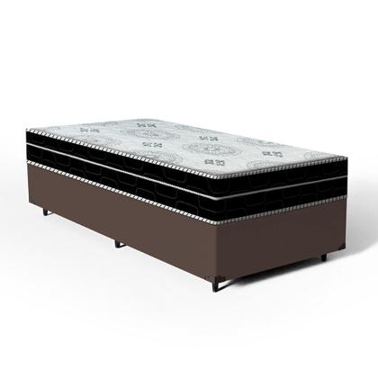 Imagem de Cama Box com Colchão de Espuma D45 Pillow In Anjos OrtoConfort Solteiro 88 cm