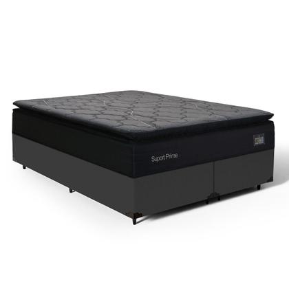 Imagem de Cama Box com Colchão de Espuma D45 Pillow Top Suport Prime Queen 158 cm