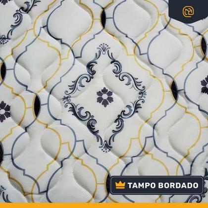 Imagem de Cama Box com Colchão de Espuma D45 Solteiro Ortobom ISO 150 Auxiliar de Espuma Unique Solteiro 88 cm