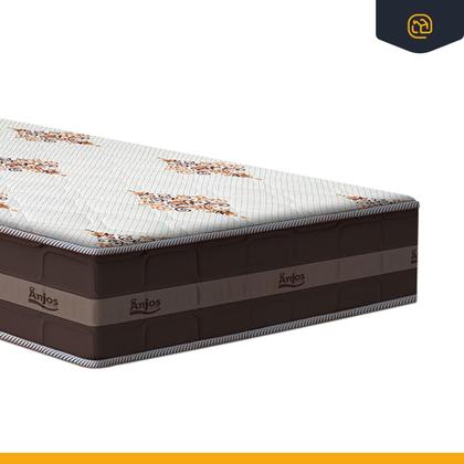 Imagem de Cama Box com Colchão de Molas Ensacadas Anjos Classic Pocket Solteiro King 96cm