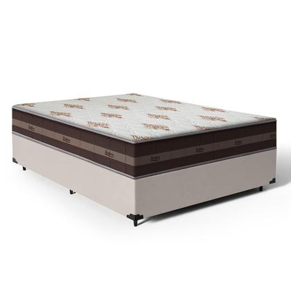 Imagem de Cama Box com Colchão de Molas Ensacadas Anjos Classic Pocket Viúva 128 cm