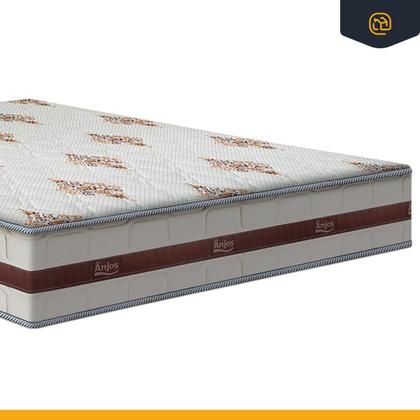 Imagem de Cama Box com Colchão de Molas Ensacadas Anjos Classic Viúva 128 cm