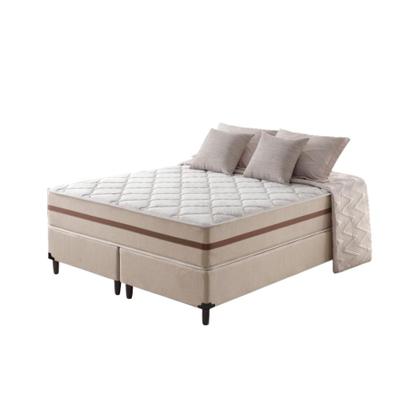 Imagem de Cama Box com Colchão de Molas Ensacadas Classic Pocket Super King 193 cm
