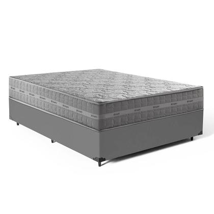 Imagem de Cama Box com Colchão de Molas Ensacadas Ultra Spring Anjos Casal 138 cm