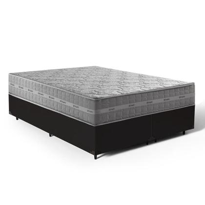 Imagem de Cama Box com Colchão de Molas Ensacadas Ultra Spring Anjos Queen 158 cm