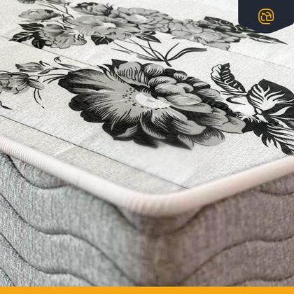 Imagem de Cama Box com Colchão e Auxiliar de Espuma Unique Bicama Solteiro 88 cm