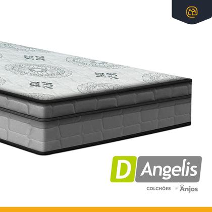 Imagem de Cama Box com Colchao Espuma D33 Pillow In Anjos Ortosleep com Auxiliar de Espuma Unique Solteiro 88 cm