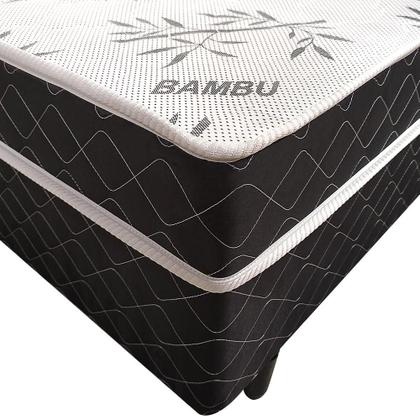 Imagem de Cama Box Conjugada de Espuma D28 Ortopédica Unique Solteiro 88cm