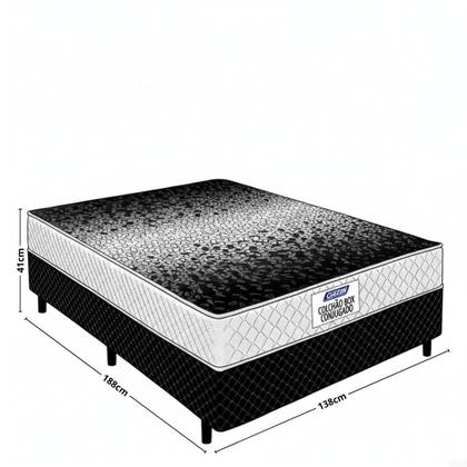Cama Box Conjugado Casal 138cm Supreme Gazin - Cama Box - Magazine Luiza