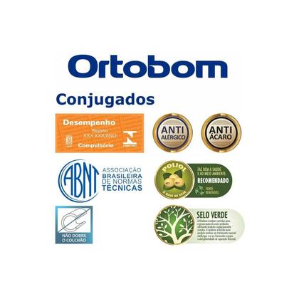 Imagem de Cama Box Conjugado Casal: Colchão Molas Prime Spring (138x188x43) - Ortobom
