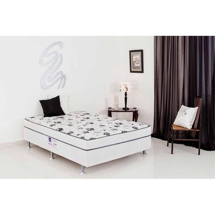Imagem de Cama Box Conjugado Casal: Colchão Molas Prime Spring (138x188x43) - Ortobom