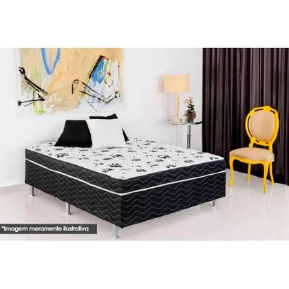 Imagem de Cama Box Conjugado Casal: Colchão Ortopédico Union (138x188) Ortobom