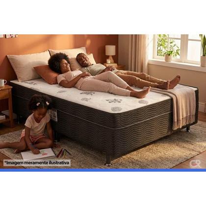 Imagem de Cama Box Conjugado Solteiro: Colchão Molas Nanolastic Union (88x188) Ortobom