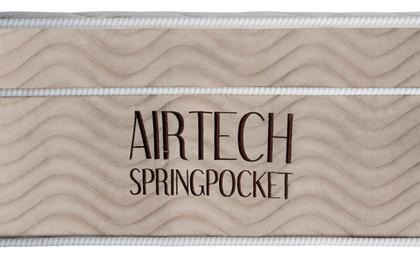 Imagem de Cama box e Colchão Airtech Springpocket (88x188) - Ortobom