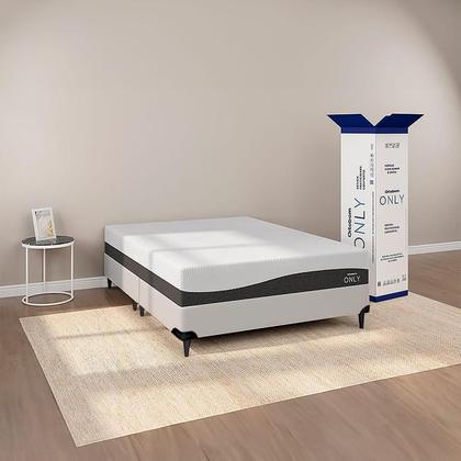 Imagem de Cama box e Colchão Only SuperKing (193x203x61) - Ortobom