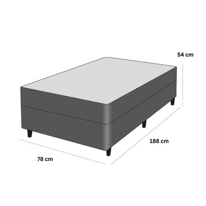 Imagem de Cama Box e Colchão Poli D28 - Solteiro (78x188)- Ortoclass