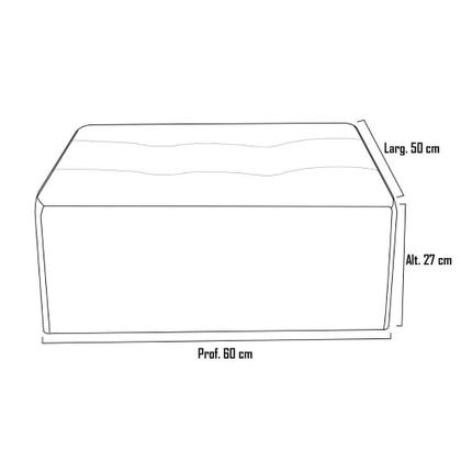 Imagem de Cama Box E Pet Quadrado Com Pés Com Alumínio Cinza