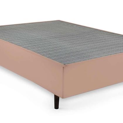 Imagem de Cama Box King com Colchão Guldi Duplo Plus D28 Azul e Natural