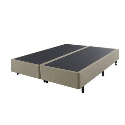Imagem de Cama Box King Reforçado 193x203x38cm e Colchão Adapto Molas Ensacadas B&G