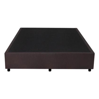 Imagem de Cama Box King Size 193x203 Alpha Cinza com Colchão Mola Ensacada