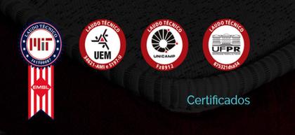 Imagem de Cama Box King Size 1,93x2,03 D45 Com Controle Massagem Cabeceira Bege Claro