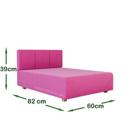 Imagem de Cama Box Pet Dog Romeu Cachorro Porte Maior 80 Cor Pink - Comprar Moveis em Casa