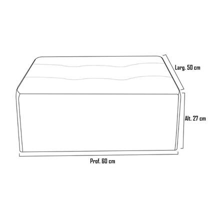 Imagem de Cama Box Pet Quadrado Com Pés Com Alumínio Vinho Marinho