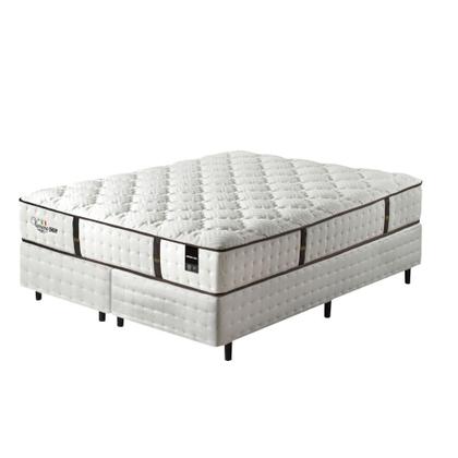 Imagem de Cama Box Queen 158cm Molas Ensacadas Veneza Mobikasa