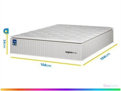 Imagem de Cama Box Queen (Box + Colchão) Plumatex