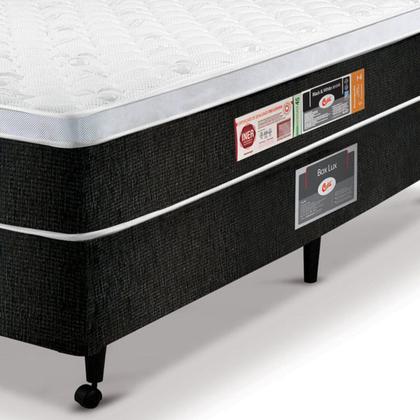 Imagem de Cama Box Queen Castor Black e White Air One Face D45 158x198x50 + Box Castor