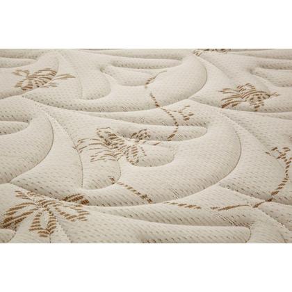 Imagem de Cama Box Queen: Colchão Molas Bonnel Ortobom Nanolastic Elegant + Base CRC Suede Bege(158x198)