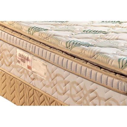 Imagem de Cama Box Queen: Colchão Molas Ensacadas Paropas MasterPocket  Eco Bamboo + Base CRC Courano Clean(158x198)