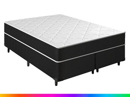 Imagem de Cama Box Queen Colchão Molas Ensacadas Pergola Europillow 158x198x63cm Full Maestro Colchões