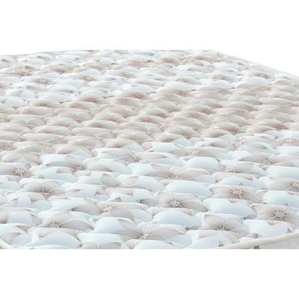 Imagem de Cama Box Queen: Colchão Molas Pocket Ensacadas Castor Class + Base CRC Suede Clean (158x198)