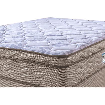 Imagem de Cama Box Queen Colchão Ortopédico + Box 158x198x67 One Face Espuma D33 Dourado